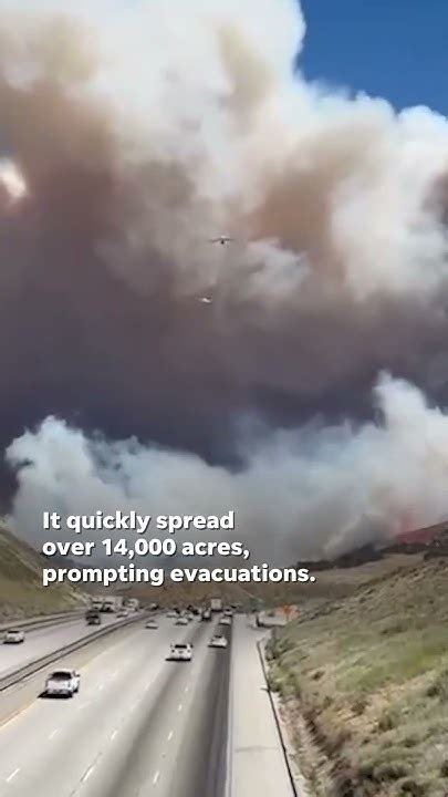 Firefighters Battle Quickly Spreading Brush Fire In California Shorts Youtube