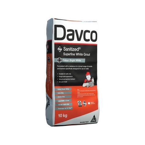 Davco Superfine White Grout Bayside Tiles