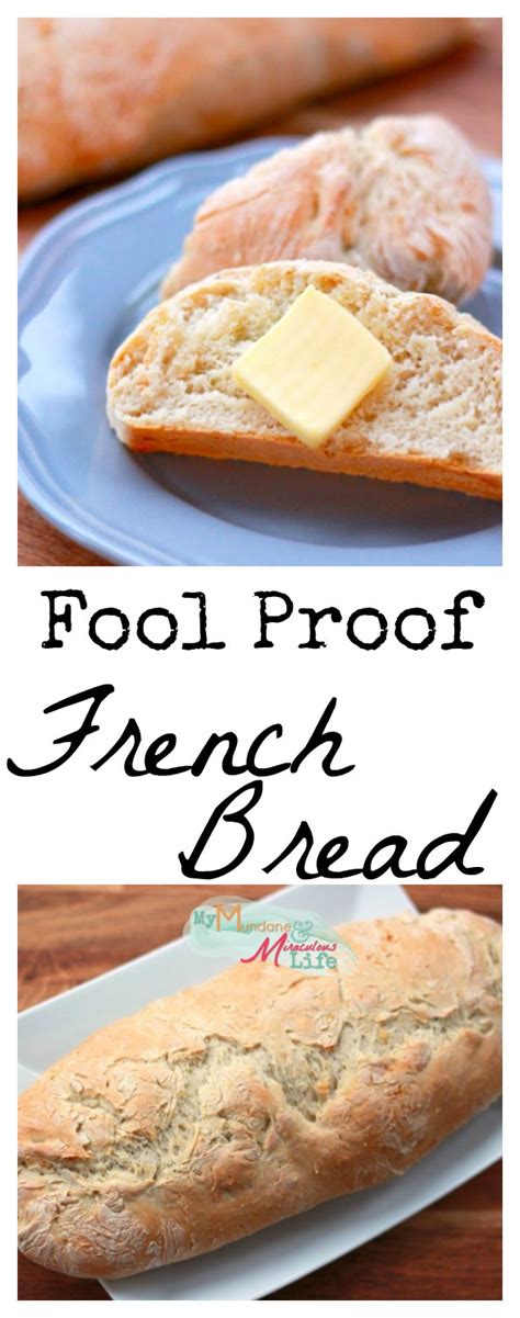 Easy Peesy French Bread Recipe Four Ingredients One Hour Fool Proof