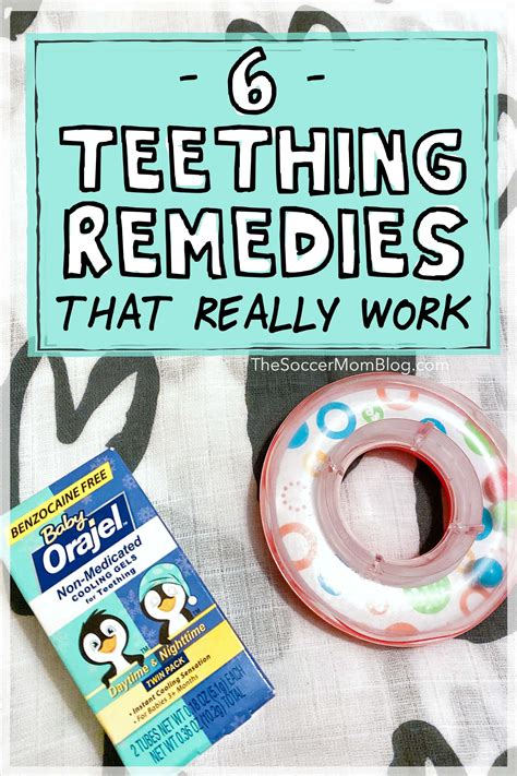 6 Baby Teething Remedies That Work The Soccer Mom Blog