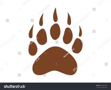 21.412 Vector Bear Paw Print Images, Stock Photos & Vectors | Shutterstock