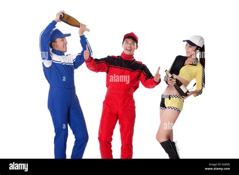 Race Car Drivers Stock Photo Alamy