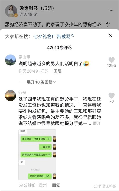 舔狗经济崩盘：经济下行，长期被无视的男性群体，怒了 知乎