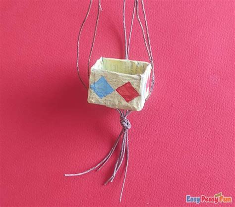 How To Make A Paper Mache Hot Air Balloon Easy Peasy And Fun