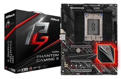 ASRock Releases X399 Phantom Gaming 6 Motherboard For Threadripper