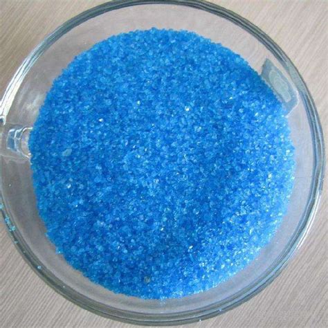 Copper Sulfatesulphate Pentahydrate 98 99 For Feed Additives China Copper Sulfate And