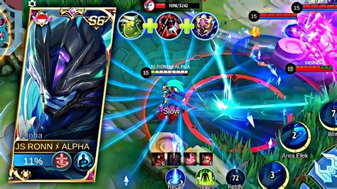 Build Alpha Terkuat Main Exp Lane Alpha Build Sakit Gameplay