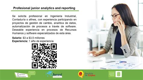 Convocatoria De Talento Humano Profesional Junior Analytics And Reporting