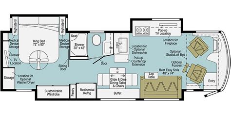 Winnebago Class B Rv Floor Plan