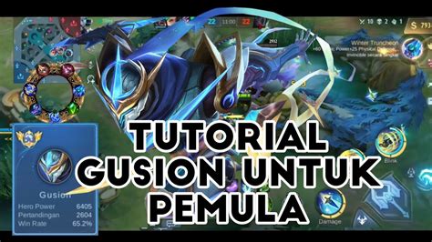 TUTORIAL GUSION 2023 100 LANGSUNG BISA MAIN GUSION YouTube