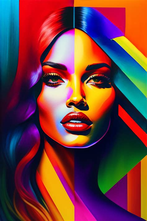 Abstract Portrait Painting Portrait Art Art Painting Portraits