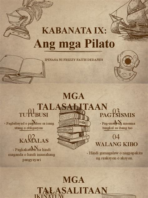 Kabanata 9 Ang Mga Pilato Pdf