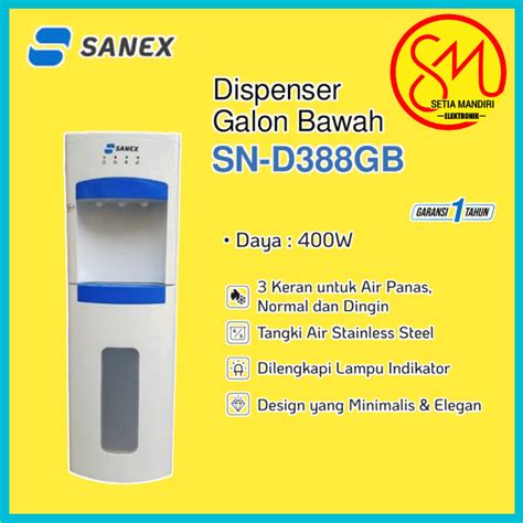 Jual COD SANEX Dispenser Galon Bawah Hot Normal Cool SN D GB SND GB Shopee Indonesia