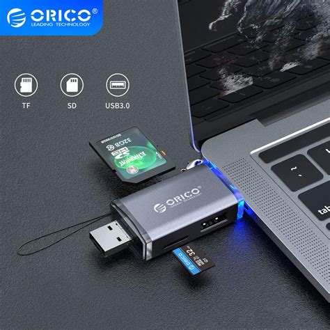 Đầu Đọc Thẻ Nhớ Orico 3cr61 2cr61 Cổng Usb 3 0 Type C 6 Trong 1 Mixasale