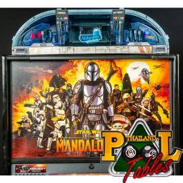 Stern Pinball The Mandalorian 3D Holographic Topper Thailand Pool Tables