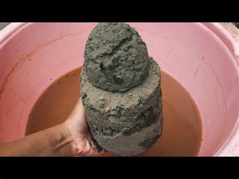 Pure Charcoal Crumbling In Red Water Requested Vdo Satisfying Dry