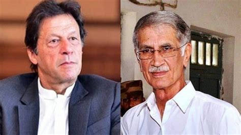 Pervez Khattak Censures Imran Khan For Confrontational Politics