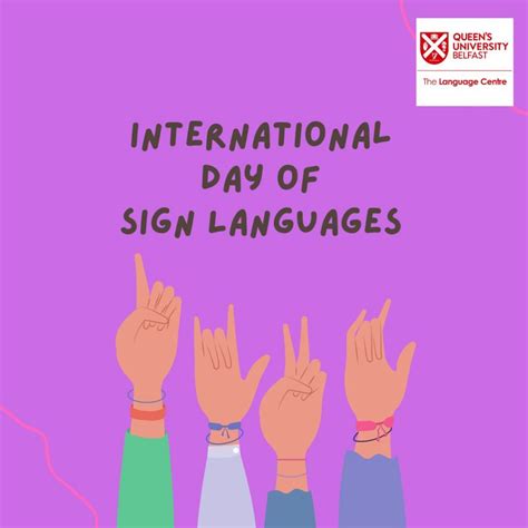 International Day Of Sign Languages The Language Centre At Queens