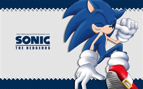 Sonic Wallpaper By Lightningchaos2010 On Deviantart