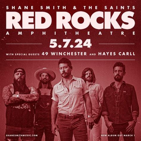 Shane Smith And The Saints Red Rocks Amphitheatre