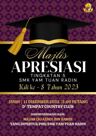 BUKU PROGRAM MAJLIS APRESIASI T5 SMKYTR 2023 G 60132191 Flip PDF