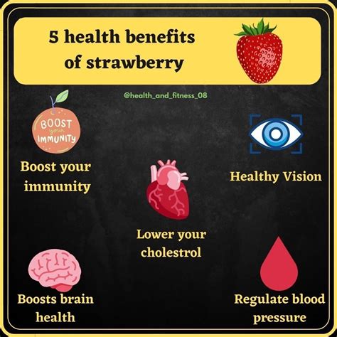 5 Health Benefits Of Strawberry 🍓 Strawberry Health Benefits Health