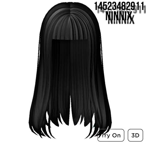 Black Cute School Formal Hair Black Hair Roblox Cute Tshirt Designs