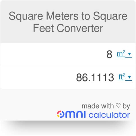 Convert Square Feet To Square Meters 58 Off