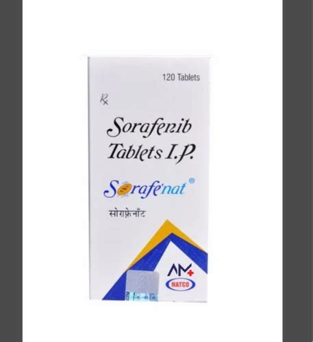 Natco Sorafenib Tosylate Tablets For Hospital Packaging Type Bottle