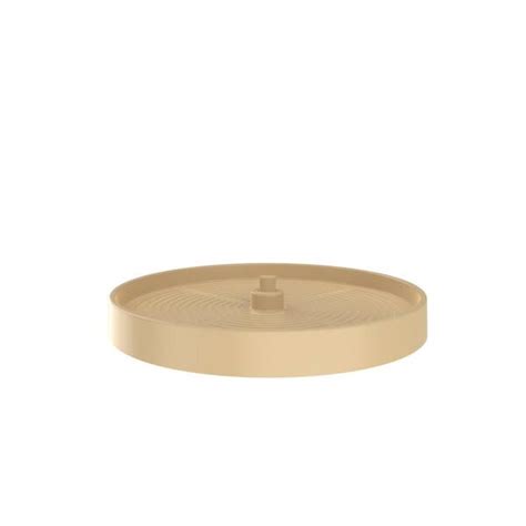 Rev A Shelf 18 In Almond Polymer Full Circle Lazy Susan LD 2061 18BM