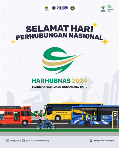 Selamat Hari Perhubungan Nasional 2024 BLUD UPTD Angkutan DISHUB Kota