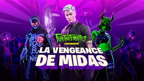 Fortnite Lance Son Event Cauchemars La Vengeance De Midas