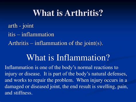 Ppt Arthritis Powerpoint Presentation Free Download Id1383571