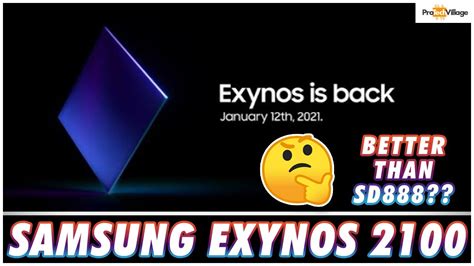 Samsung Exynos 2100 Soc 🔥🔥 Better Than Snapdragon 888 🤔🤔 Exynos Is