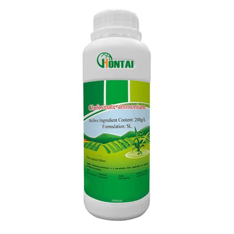 Glufosinate Ammonium Herbicide 95 Tc 200 G L SL Herbicide And