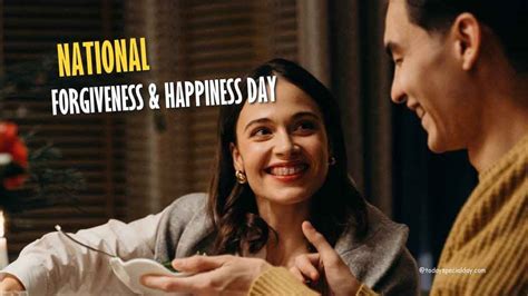 National Forgiveness And Happiness Day October 7 2023