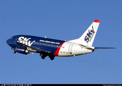 OM SEB Boeing 737 5Y0 SkyEurope Airlines Kevin Murphy JetPhotos