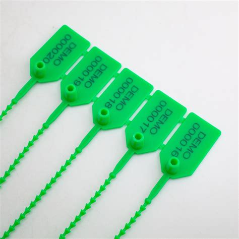 Unity Green Safety Plastic Seals For Container Use China Shipping