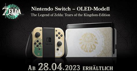 Neues Zelda Abenteuer Nintendo Zeigt Special Edition Der Switch Oled