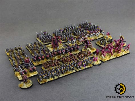 Warmaster Mm Dark Elves Minis For War Painting Studio