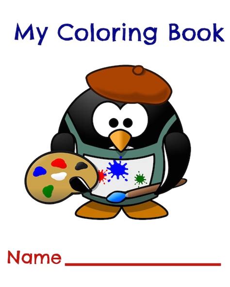 Coloring Book Cover Page at GetDrawings | Free download