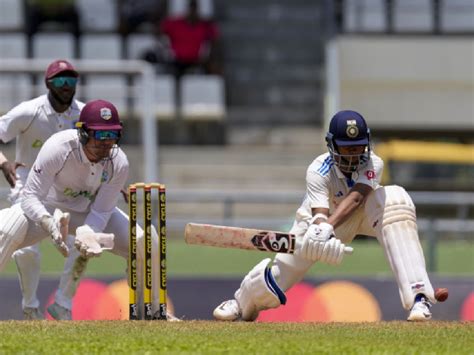 Wi Vs Ind Yashasvi Jaiswals Verbal Outburst On Day 2 Of First Test