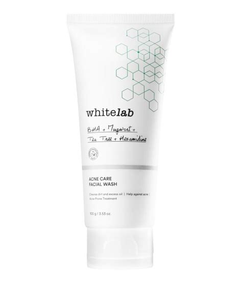 Whitelab Acne Care Facial Wash Ingredients Explained