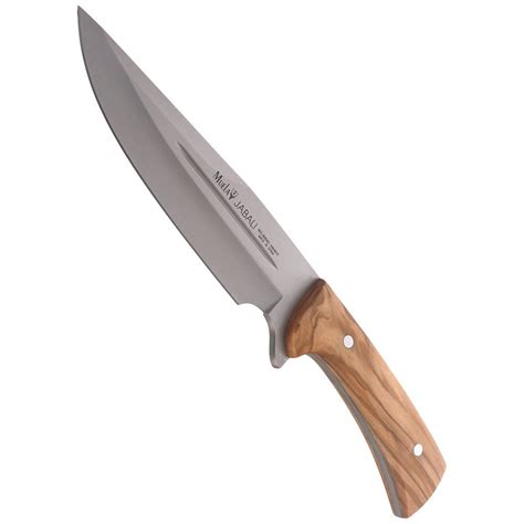 Muela Full Tang Olive Wood Satin X50CrMoV15 JABALI 17OL KNIVES