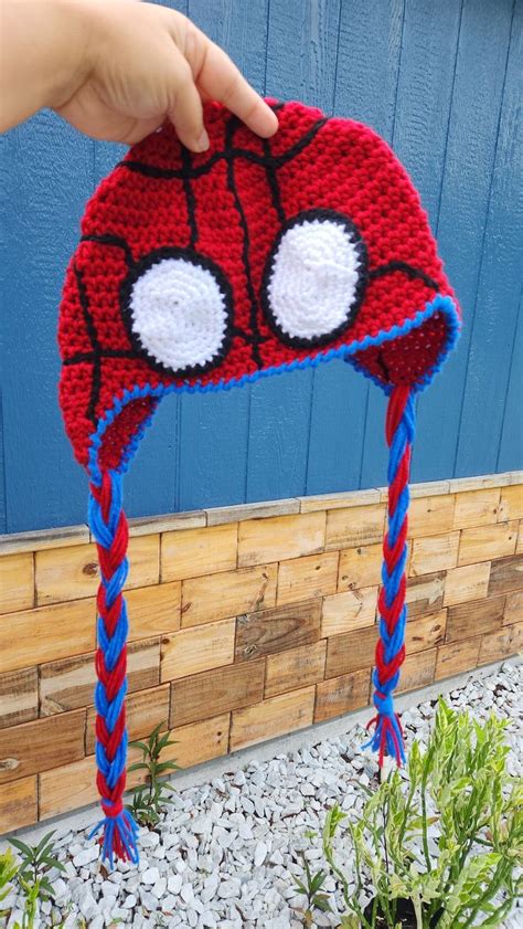 Handmade Crochet Mayday Beanie Inspired Across The Spider Verse Movie