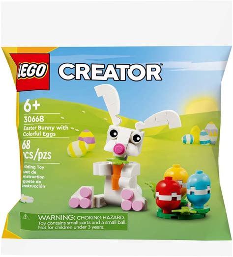 Lego Creator Easter Bunny With Colorful Eggs Building Toy