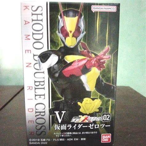 Shodo Xx Double Cross Kamen Rider Zero Two Bandai Shopee Philippines