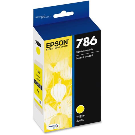 Epson DURABrite Ultra 786 Original Inkjet Ink Cartridge Yellow 1 Each