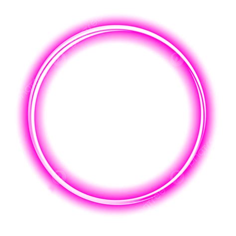 Neon Circle Pink Shining Neon Circle Neon Circle Pink Neon Circle