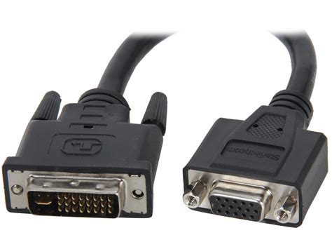 StarTech DVIVGAMF8IN 8 DVI To VGA Cable Adapter DVI I Male To